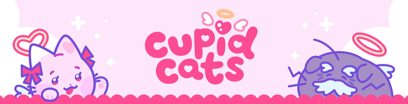 Cupid Cats Site Header
