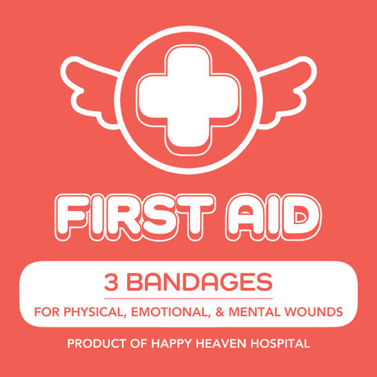 Bandaid Sticker Package